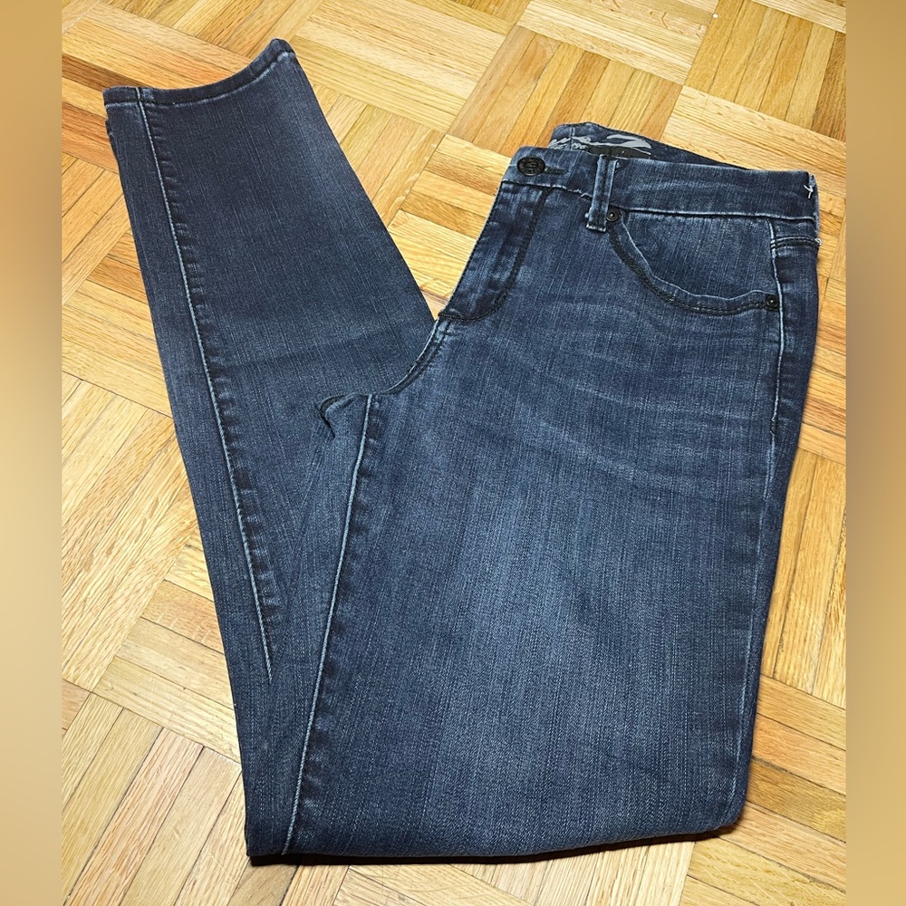 Seven7 Blue high rise skinny Jeans Women’s Sz 10
